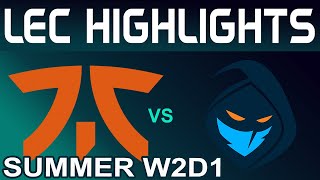 FNC vs RGE Highlights LEC Summer 2024 Fnatic vs Rogue by Onivia [upl. by Lerad976]