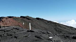 Le sommet du Piton de la Fournaise  le cratère Dolomieu   Réunion Nov 2020 [upl. by Boehmer904]