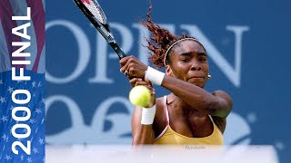 Venus Williams wins her first US Open title  vs Lindsay Davenport  US Open 2000 Final [upl. by Sakhuja]