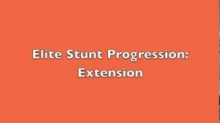 Elite Cheerleading Stunt Progression Extension [upl. by Herzel]