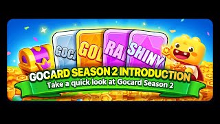 TONGITS GO NEW VERSION COLLECT GOCARD TO WIN MASSIVE REWARDS [upl. by Wivinah]