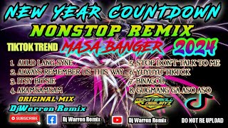 New Year 2024 Countdown Nonstop Masa Banger DjWarren Remix [upl. by Aerdnas12]