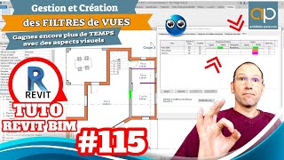 Filtres de vues REVIT  Création et gestion en 2 clics  Tuto GRATUIT n°115 [upl. by Yaeger]