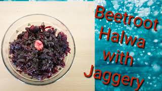 Beetroot Halwa with Jaggery recipe [upl. by Aloise]