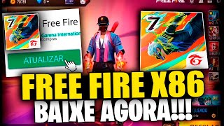 FREE FIRE X86 ATUALIZADO 🚨 DOWNLOAD LINK DIRETO [upl. by Heti]