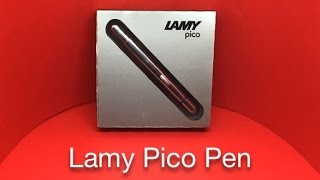 Lamy Pico Pen [upl. by Ocirrej]