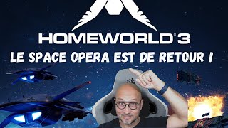 HOMEWORLD 3 Le Space Opera de référence [upl. by Vitia670]