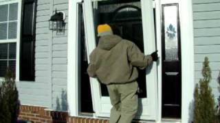 Provia Storm Door Installationavi [upl. by Sanferd]