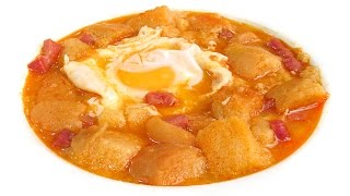 Sopa de Ajo Castellana fácil [upl. by Nitram140]