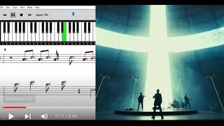 Learn how to play Atomic City by U2 on piano A Step by Step guide [upl. by Lebar]