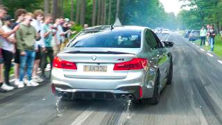 BMW M Cars Accelerating CLOSE CALLS M5 E60 M3 E92 E36 M2 800HP M5 F90 E30 Turbo M3 G80 [upl. by Adnaval]