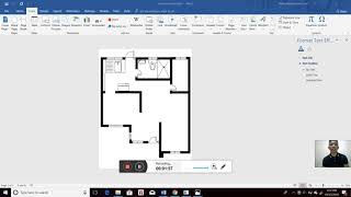 How to make a floor plan in Ms Word [upl. by Eendys]