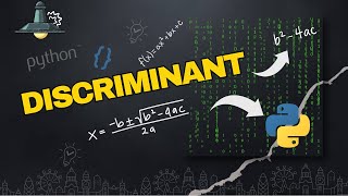 Discriminant of Quadratic Equations Nature of roots Number of roots Discriminant in python [upl. by Monafo]