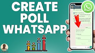 How to Create Poll in WhatsApp on Android  Full Guide [upl. by Yretsym]