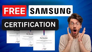 SAMSUNG  Accenture FREE Certification Courses 2024 [upl. by Naehgem407]