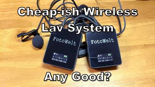 FotoWelt Air Wireless Mic System Review [upl. by Marris]