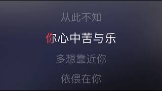 懂你 满文军 Dong ni karaoke 男调卡拉OK版 [upl. by Nahshunn]