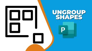 How to ungroup shapes in Publisher Windows [upl. by Sadowski]