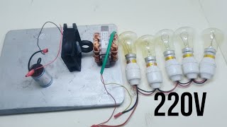 How to make free energy generator 220v powerful electricity magnet power fan copper coil amp new idea [upl. by Melonie489]