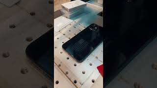 Engraving the back of an iPhone [upl. by Animrac]