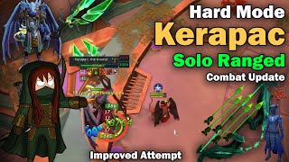 Hard Mode Kerapac  Ranged Solo  Combat Update  Runescape Improved Attempt 333 [upl. by Rod853]