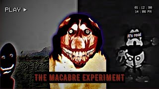 THE MACABRE EXPERIMENT  O ANALOG HORROR DE CREEPYPASTAS [upl. by Coletta]