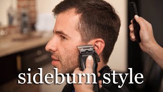 How To Trim Your Sideburns Properly  The Ultimate Mens Sideburn Styling Guide sideburns [upl. by Ileray]