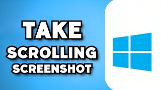 How To Take Scrolling Screenshot in Windows 10 2023 Guide [upl. by Anatsirhc]