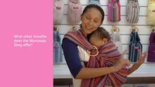 How easy to use is the Mamaway Baby Sling   FAQ [upl. by Weiser]