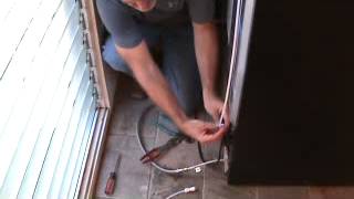 How to fix a leaking refrigerator ice maker water linePart 3 [upl. by Felty]