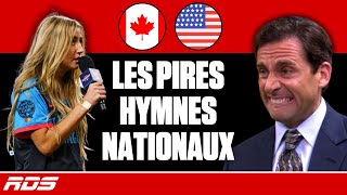 Top10 des pires hymnes nationaux [upl. by Natsyrt61]