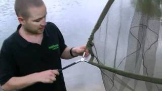 Century FMA Landing Net Carp Fishing Tackle Review [upl. by Notsirb]