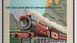 All Aboard the Hogwarts Express Cross Stitch Part 98 [upl. by Teahan]