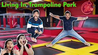 HIDE N SEEK IN THE DARK AT TRAMPOLINE PARK [upl. by Secundas590]