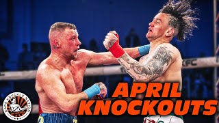 Bare Knuckle KNOCKOUTS of the MONTH  April Highlights  BK Nation [upl. by Aholah571]