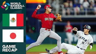 Mexico vs Japan Game Highlights  2023 World Baseball Classic [upl. by Haerle676]