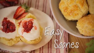 My Easy Cooking  Easy Scones [upl. by Eenwahs196]