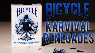 Deck Review  Bicycle Karnival Renegades Playing Cards BigBlindMedia [upl. by Aicnetroh]