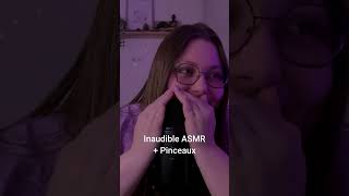 ASMR inaudible pour pinceaux faire fondre ton cerveau 🧠 [upl. by Nnyleak]