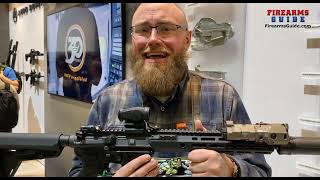 Aero Precision 2024 M4E1 PRO AR 15  SHOT Show 2024 [upl. by Conlee]