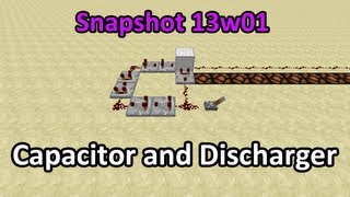 Redstone Capacitor and Decaying Charge Minecraft Tutorial [upl. by Bourne]