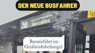 BVG Bus 249 bei Rot Eine außergewöhnliche Busfahrt [upl. by Ecneps]