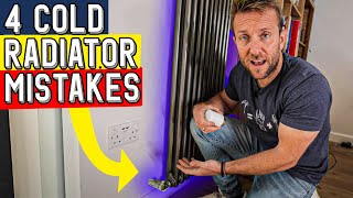 4 MISTAKES YOU MAKE WITH ONE COLD RADIATOR [upl. by Eulalie]