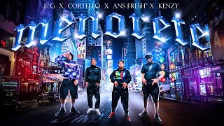 Menorete  Kenzy Melodia Ft Cortello X Ans Freesh X ELG Lyric Video [upl. by Clarey]