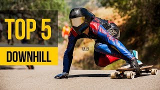 EPIC DOWNHILL LONGBOARDING ON HIGHEST SPEED • TOP 5 Extremely Fast Downhill Ever [upl. by Malo186]