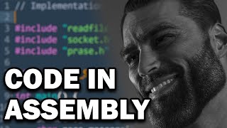 you can become a GIGACHAD assembly programmer in 10 minutes try it RIGHT NOW [upl. by Millicent57]