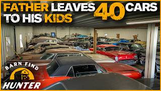 Three SISTERS Inherit 40 Amazing Barn Finds From FATHER  Barn Find Hunter [upl. by Etteb]