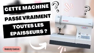 CETTE MACHINE PASSE VRAIMENT TOUTES LES EPAISSEURS  TEST Gritzner Tipmatic 6122 [upl. by Ila]