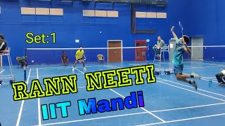 Shubham vs Tushar  RannNeeti IITMandi 2024 [upl. by Cudlip389]