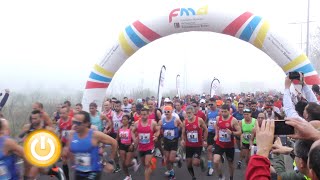 Éxito del nuevo recorrido de la Maratón Ciudad de Badajoz [upl. by Derman219]